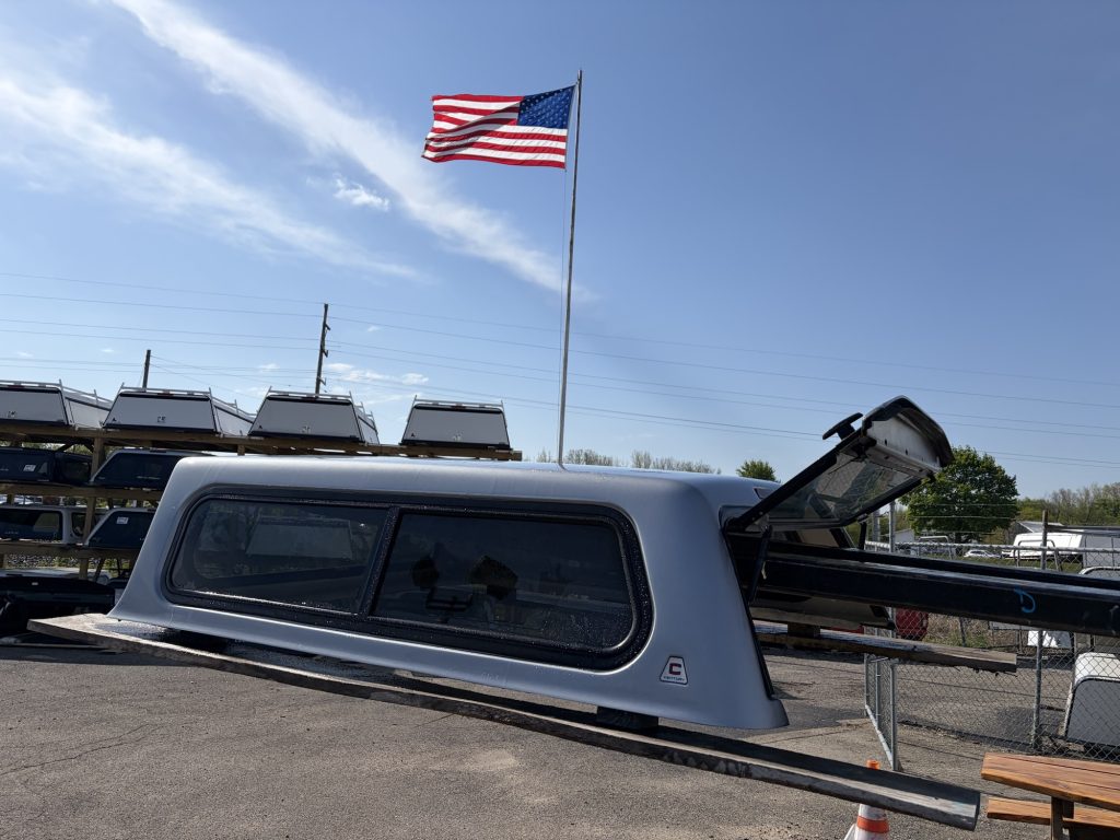 2019-2023 Ford Ranger 5’ Century Truck Cap in Iconic Silver