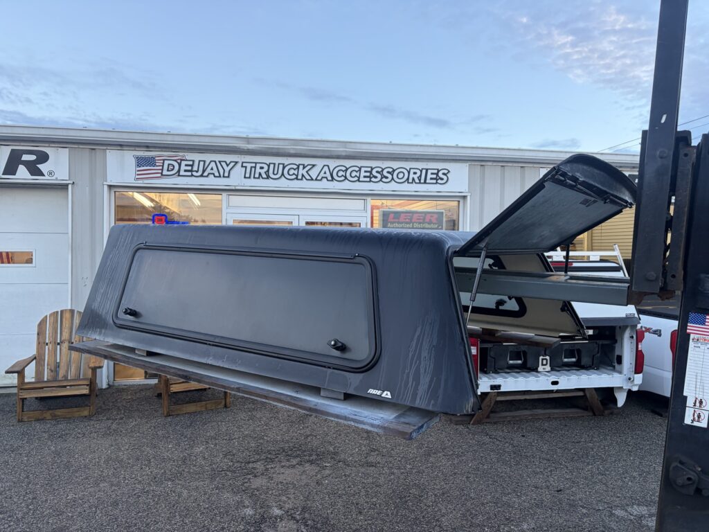 2023+ Ford Superduty Short Bed ARE Truck Cap in Black