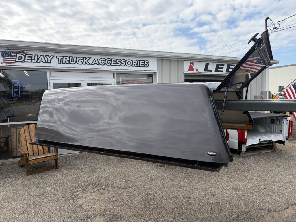 2019+ Ram 1500 6’4” Ranch Sierra Truck Cap in Granite Crystal